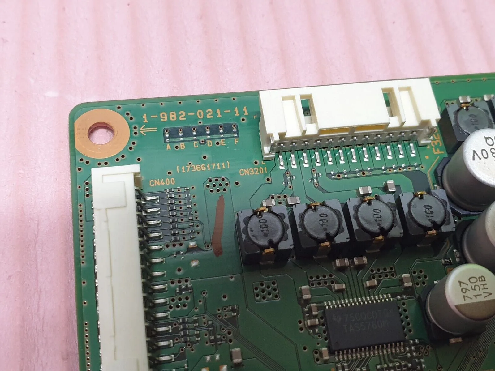MAIN BOARD MB SONY KD-55XE9305  LED TV 1-982-021-11 YA03008AA SCREEN:LSY550FJ01 - Image 3