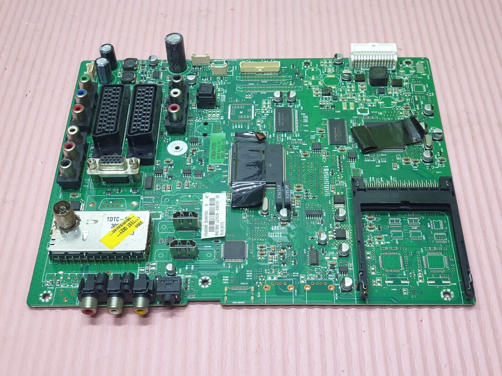 MAIN AV BOARD MB HITACHI L42VC04U TV VESTEL 17MB35-4 20469760 SCREEN:LC420WUN