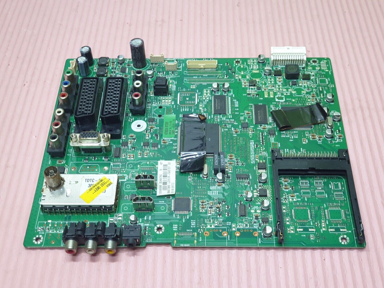 MAIN AV BOARD MB HITACHI L42VC04U TV VESTEL 17MB35-4 20469760 SCREEN:LC420WUN - Image 2