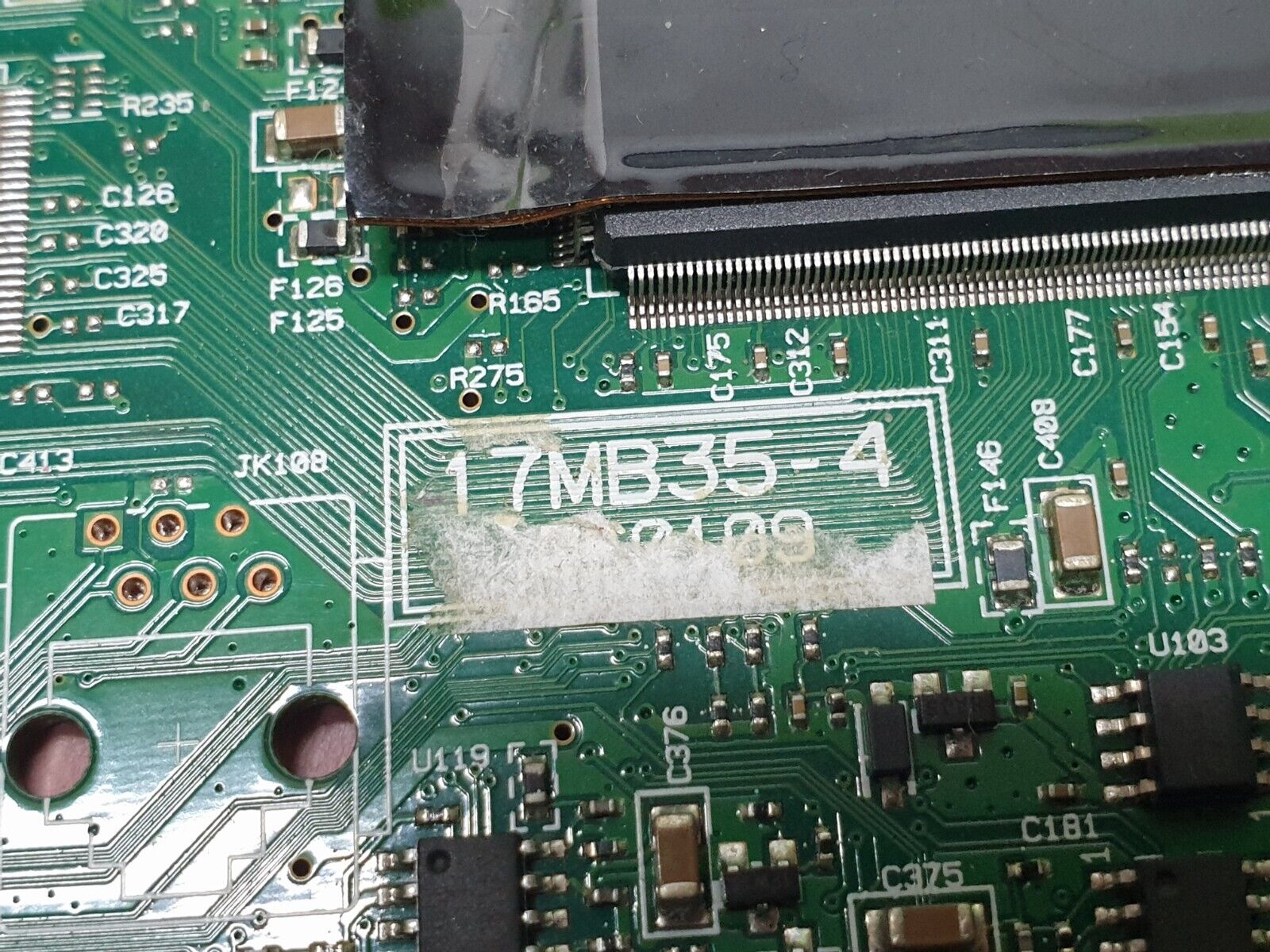 MAIN AV BOARD MB HITACHI L42VC04U TV VESTEL 17MB35-4 20469760 SCREEN:LC420WUN - Image 5