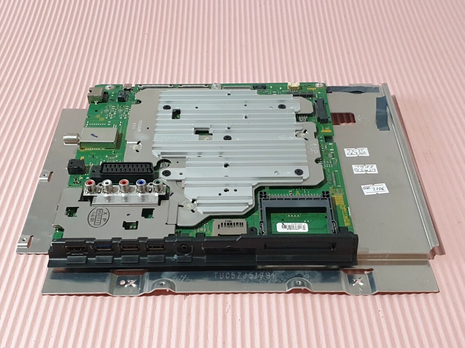 MAIN BOARD MB PANASONIC TX-55CR730B TV TNPH1136 1 A TXN/A1KBVB SCR:LTA550FF01 - Image 2