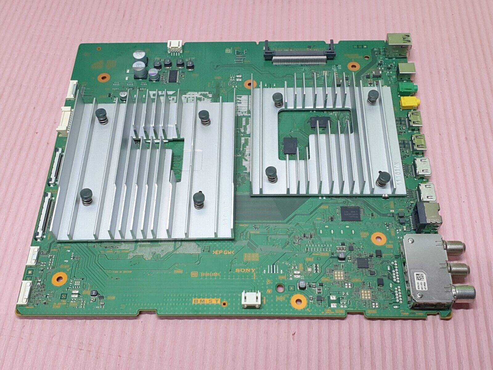 MAIN AV BOARD MB SONY XR-55X94J LED TV 1-010-115-51 YA03181AA SCREEN:ST5461D11-3