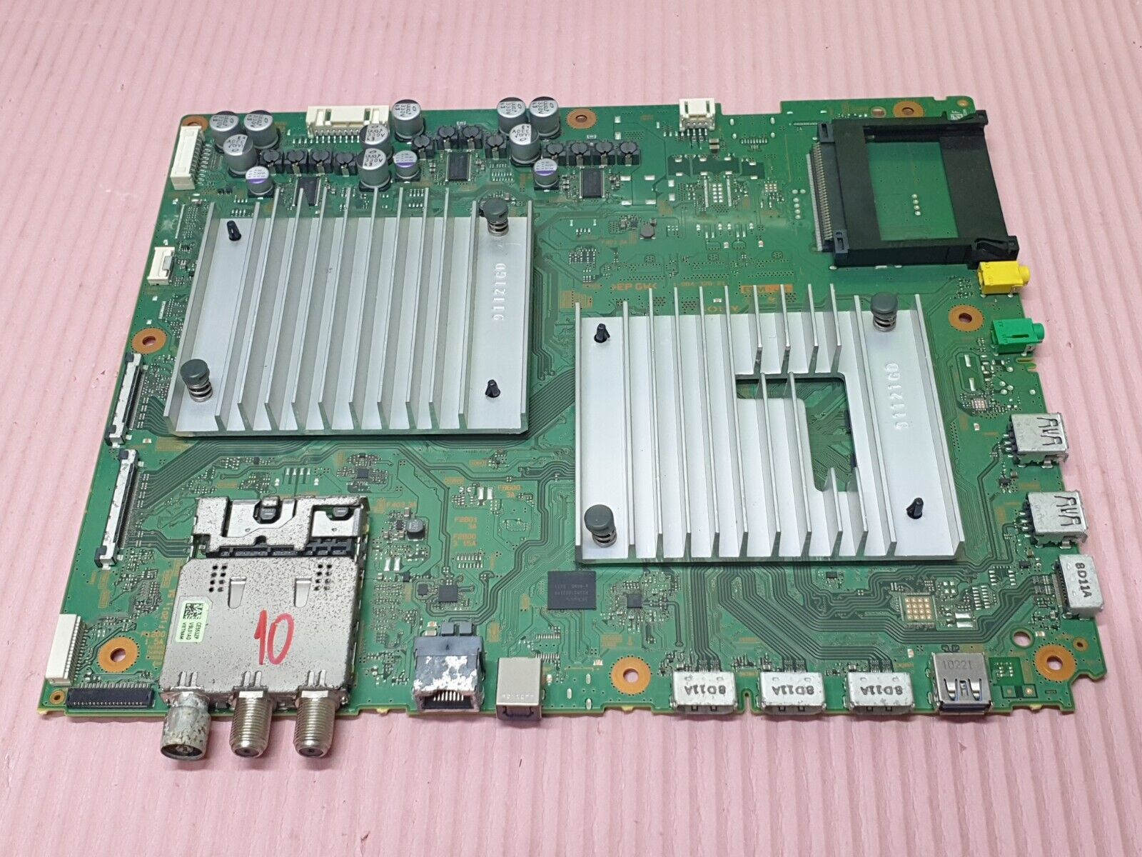 MAIN AV BOARD MB SONY XR-65AG9 OLED TV 1-984-326-21 YA03102AA SCREEN:LE650AQP