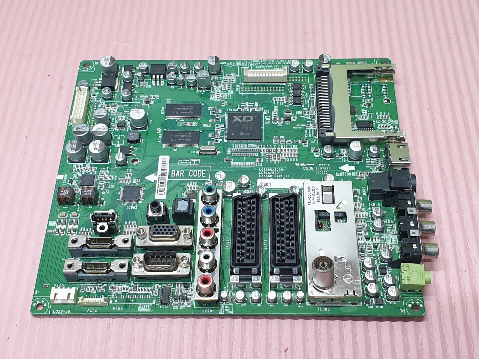 MAIN AV BOARD MB FOR LG 26LG3050 26" TV EAX56818401 EBR43322502 SCREEN:LC260WX2
