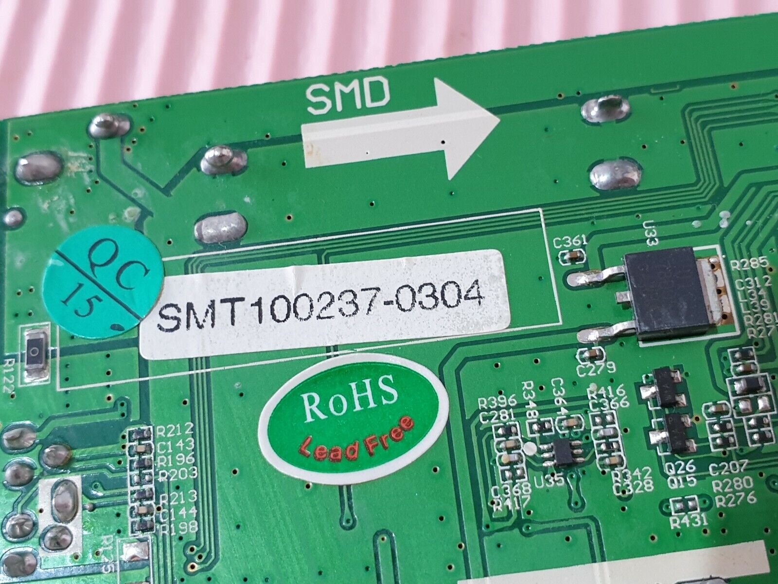 MAIN BOARD MB MARKS AND SPENCER MS2269F 22" TV B.LT715B 9251 SCREEN:CLAA216WA01 - Image 4