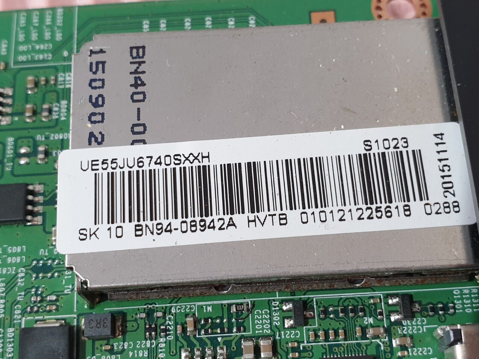 MAIN BOARD MB SAMSUNG UE55JU6740U TV BN41-02344D BN94-08942A SCREEN:LSF550FN04 - Image 3