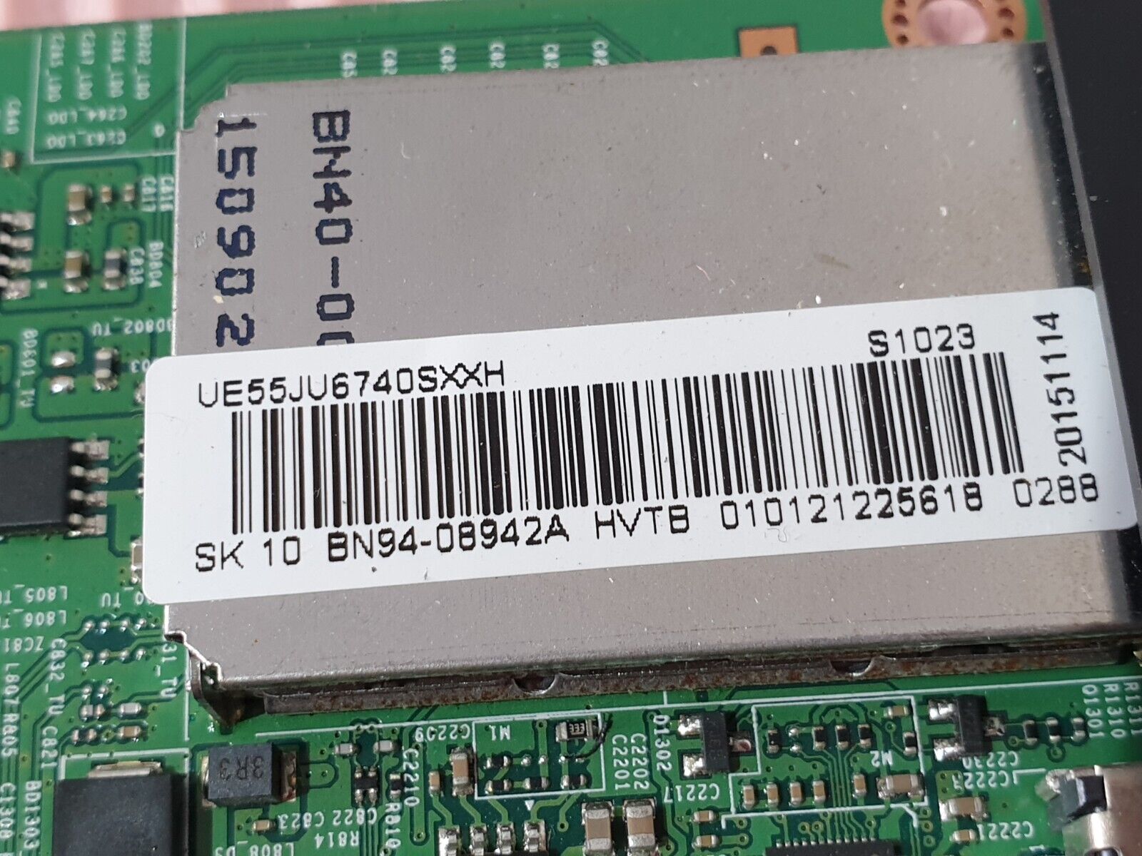 MAIN BOARD MB SAMSUNG UE55JU6740U TV BN41-02344D BN94-08942A SCREEN:LSF550FN04 - Image 6