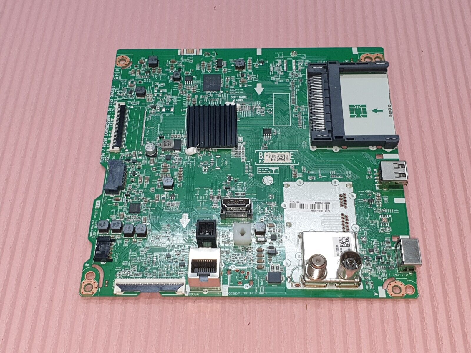 MAIN BOARD MB LG 32LQ63006LA TV EAX69822903 (1.0) EBT66855011 SCREEN:PT320CT01 - Image 2