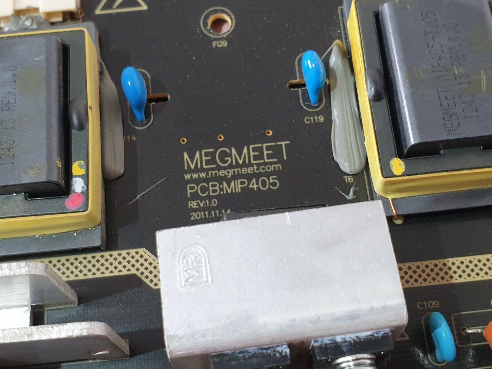 POWER SUPPLY BOARD PSU FOR ALBA LC-40GL12E TV MEGMEET KB5150 MIP405 REV:1.0 - Image 6