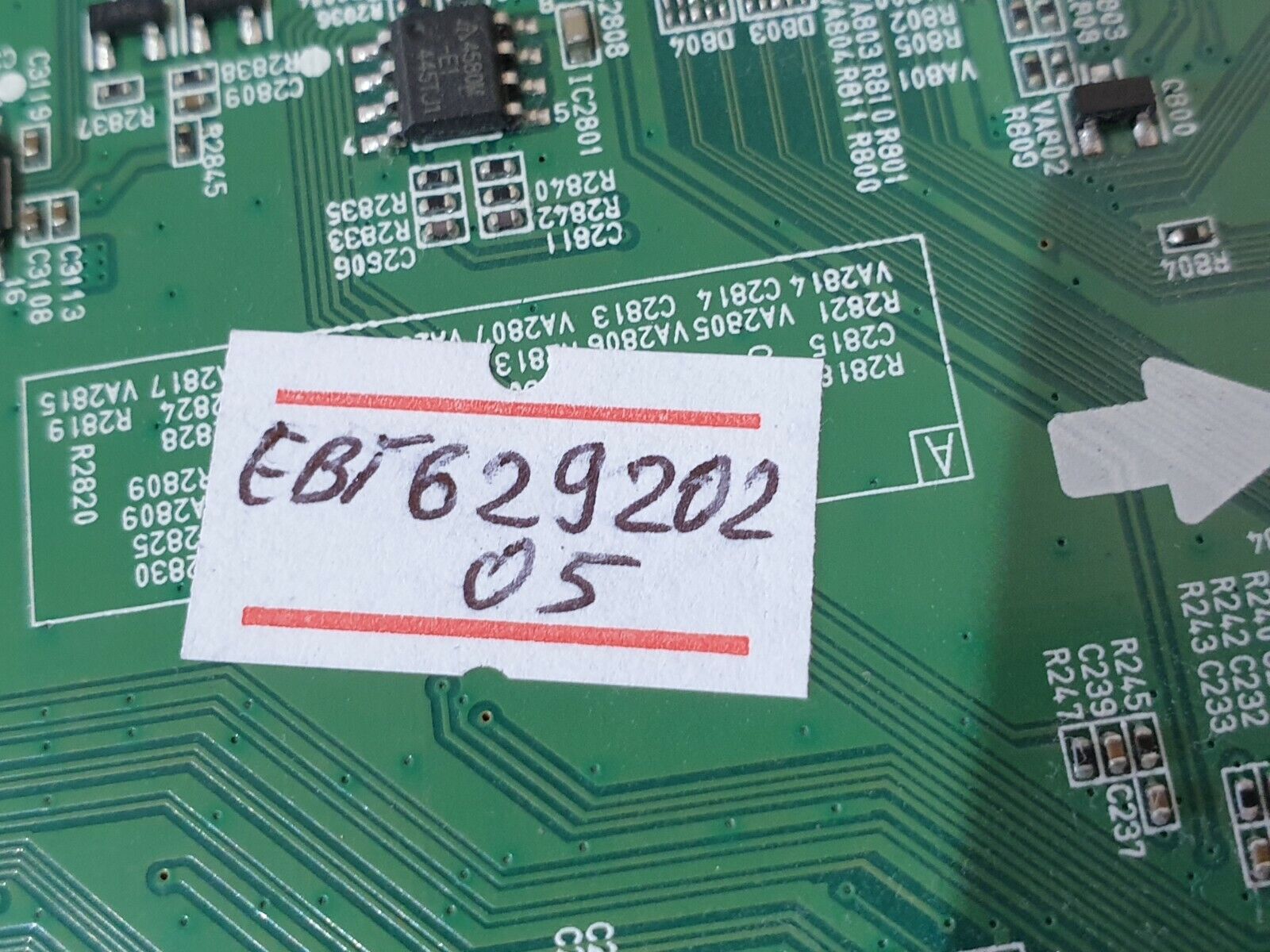 MAIN BOARD MB FOR LG 32LY330C 32" TV EAX65486304 1.2 SCREEN:SHARP 1 HDMI DAMAGED - Image 7