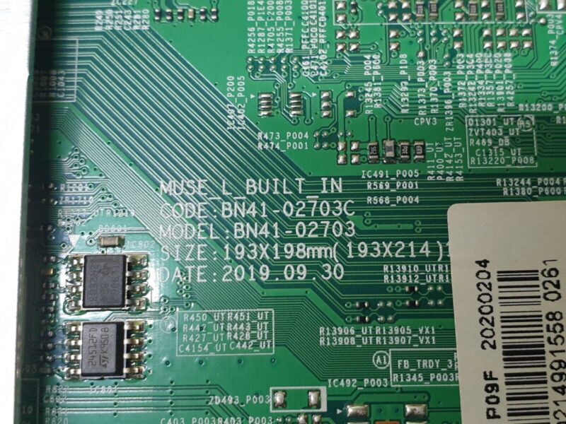 MAIN AV BOARD MB SAMSUNG UE65RU7020 TV BN41-02703C BN94-15016N SCREEN:LSF650FN08 - Image 3