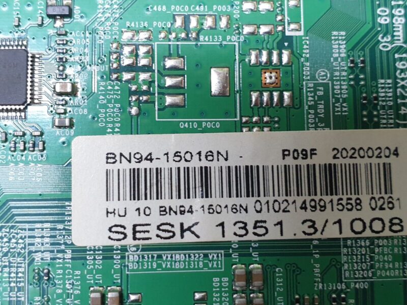 MAIN AV BOARD MB SAMSUNG UE65RU7020 TV BN41-02703C BN94-15016N SCREEN:LSF650FN08 - Image 4