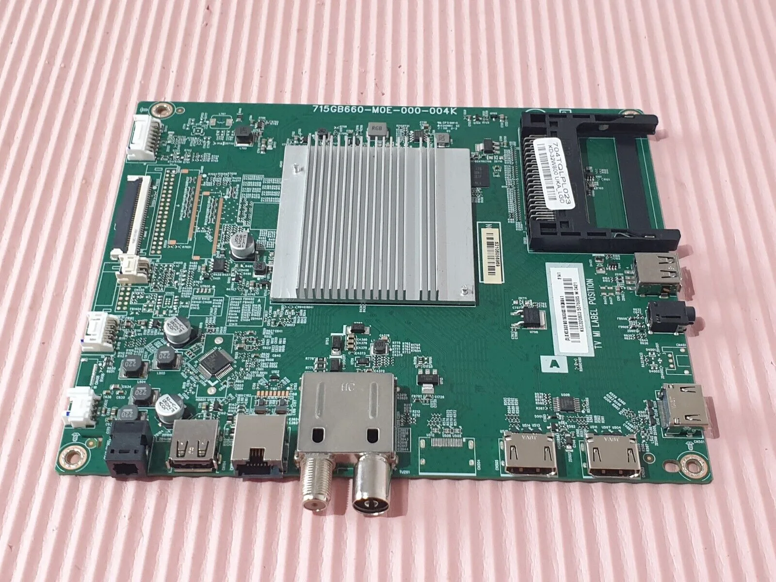 MAIN BOARD MB FOR SONY KD-32W800 32" TV 715GB660-M0E-000-004K SCREEN:LC320DXY