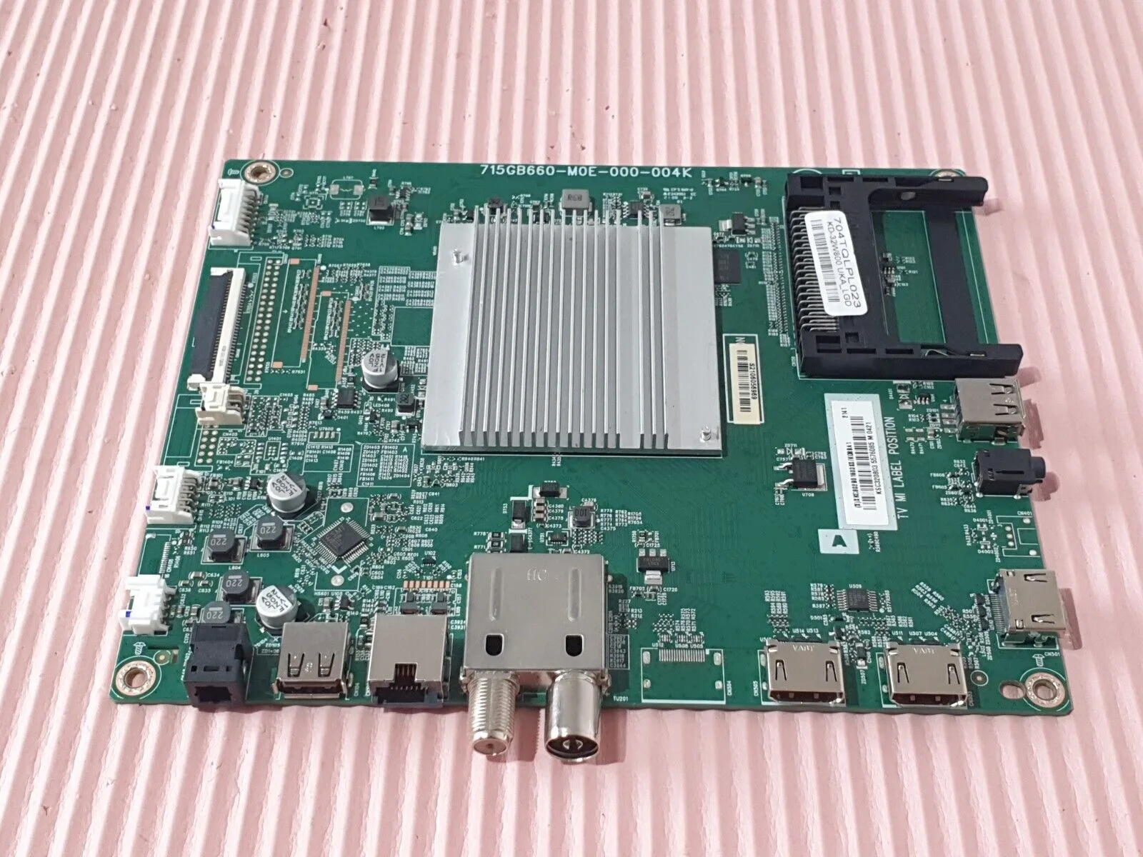 MAIN BOARD MB FOR SONY KD-32W800 32" TV 715GB660-M0E-000-004K SCREEN:LC320DXY - Image 2