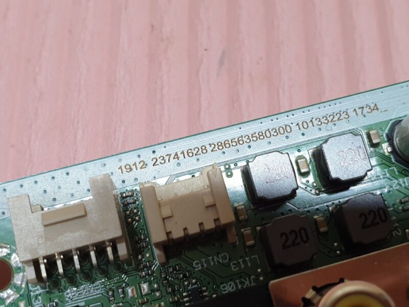 MAIN BOARD MB FOR JVC LT-50CF890(C) 50" LED TV 17MB170 23741628 SCREEN:CC500PV5D - Image 5