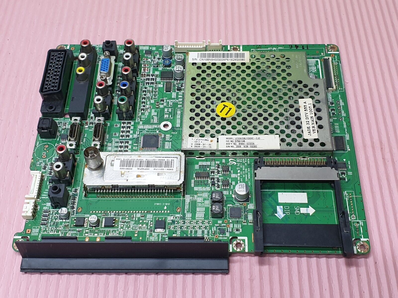 MAIN BOARD MB SAMSUNG LE32A336J1D TV BN94-02322A BN41-00980C SCREEN:V315B3-L04