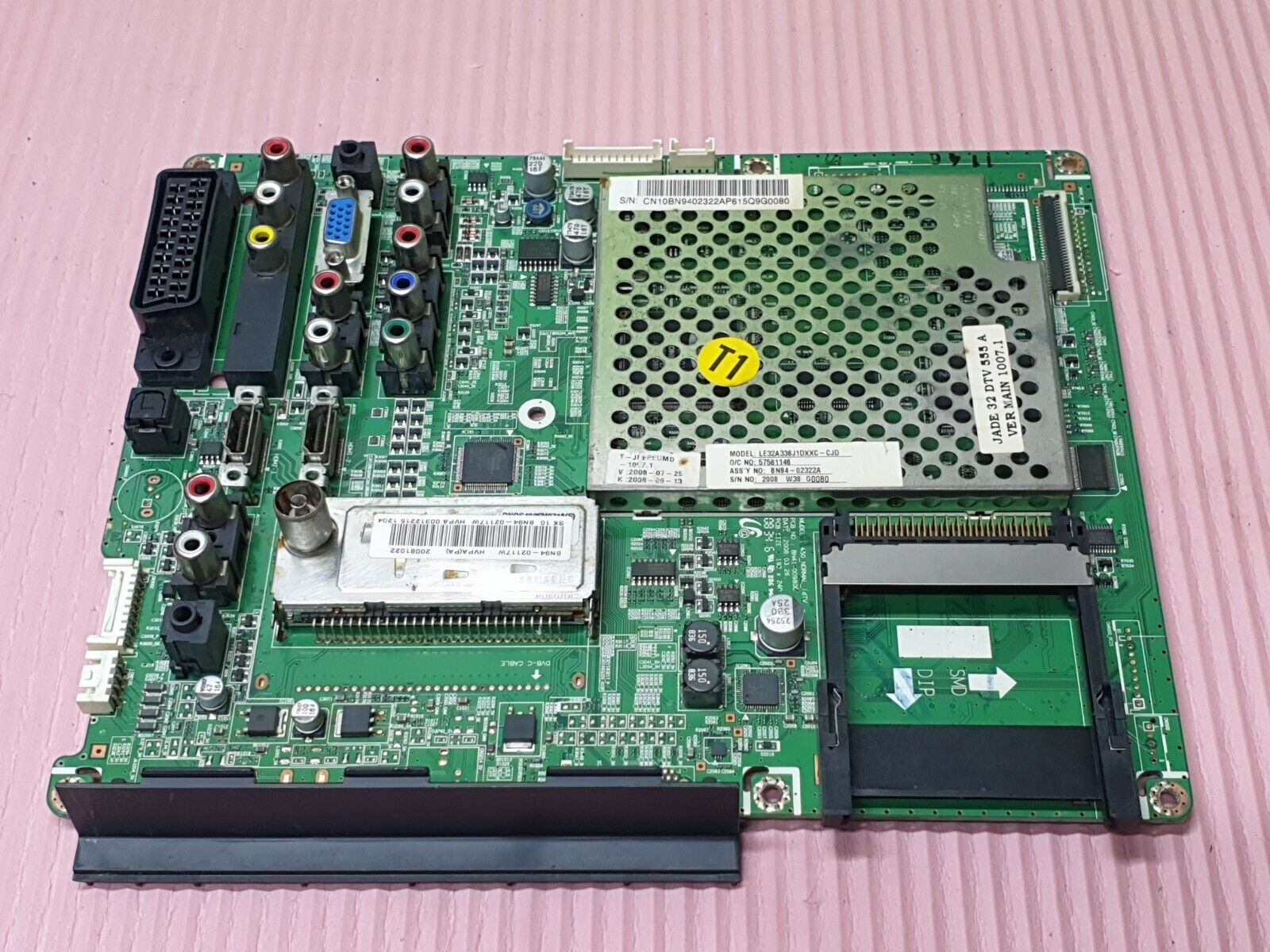 MAIN BOARD MB SAMSUNG LE32A336J1D TV BN94-02322A BN41-00980C SCREEN:V315B3-L04 - Image 2