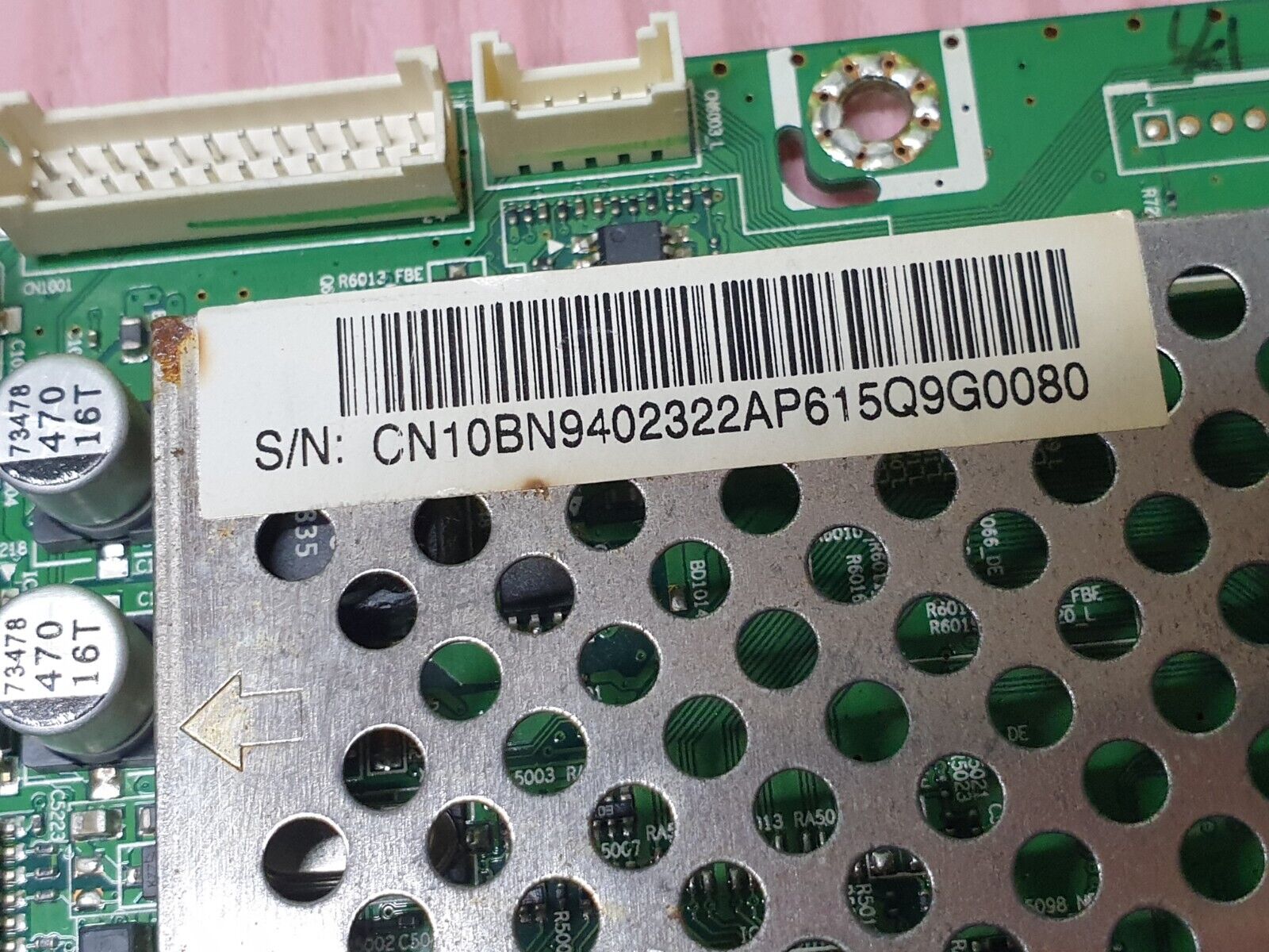 MAIN BOARD MB SAMSUNG LE32A336J1D TV BN94-02322A BN41-00980C SCREEN:V315B3-L04 - Image 5