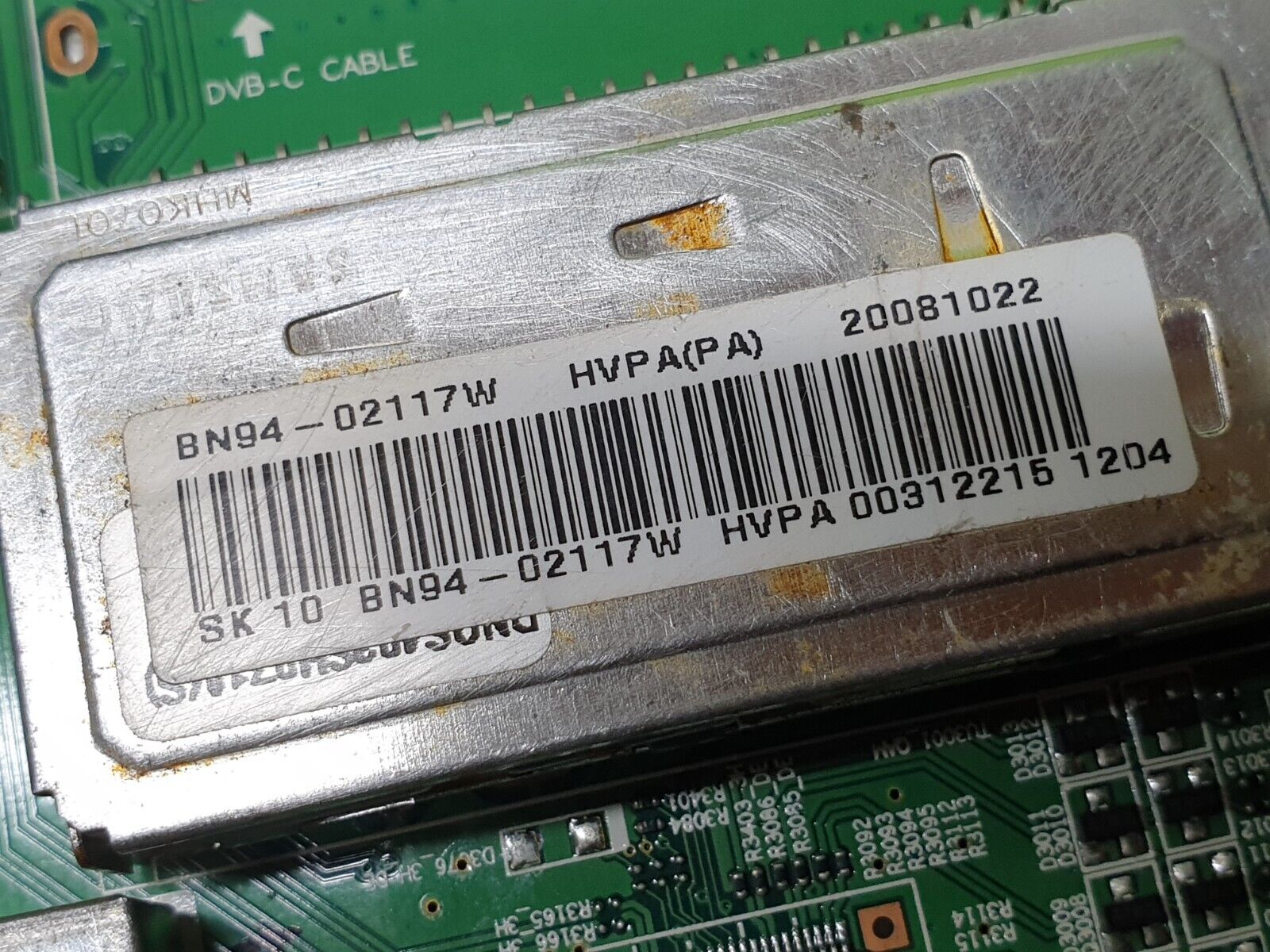 MAIN BOARD MB SAMSUNG LE32A336J1D TV BN94-02322A BN41-00980C SCREEN:V315B3-L04 - Image 7