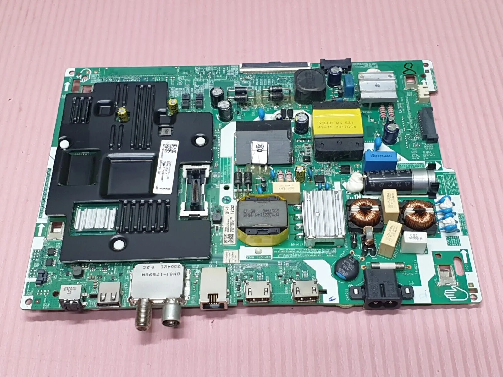 MAIN BOARD MB SAMSUNG UE50TU7172U TV BN94-15257Z BN9650991A SCREEN:CY-GT050HGCV1 - Image 2