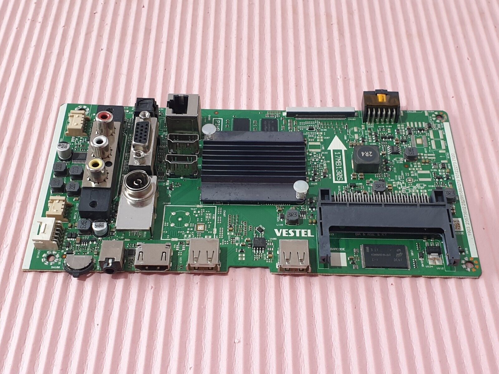 MAIN BOARD MB FOR JVC LT-49C890(A) 49" LED TV 17MB130S 23573602 SCREEN:LC490EQY