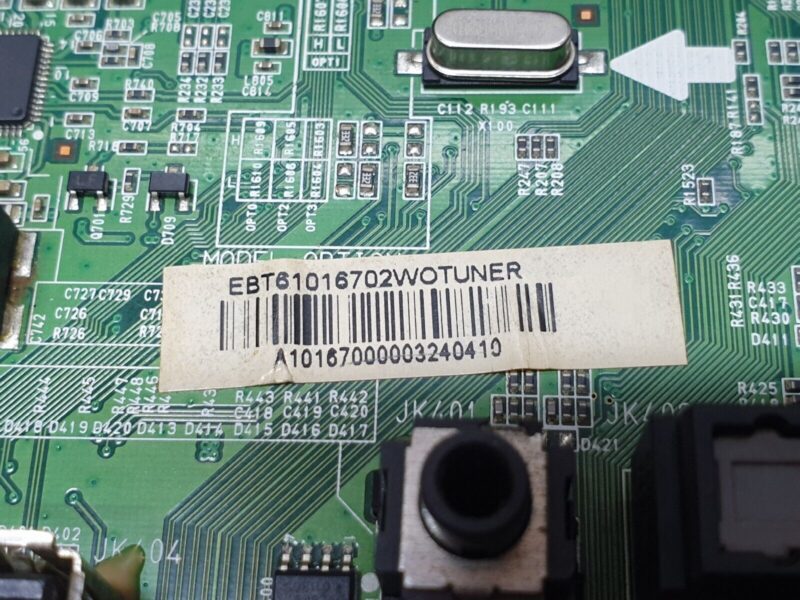 MAIN BOARD MB LG 32LD320-ZA 32" TV EAX60686904 (2) EBT61016702 SCREEN:V315B5-L02 - Image 3