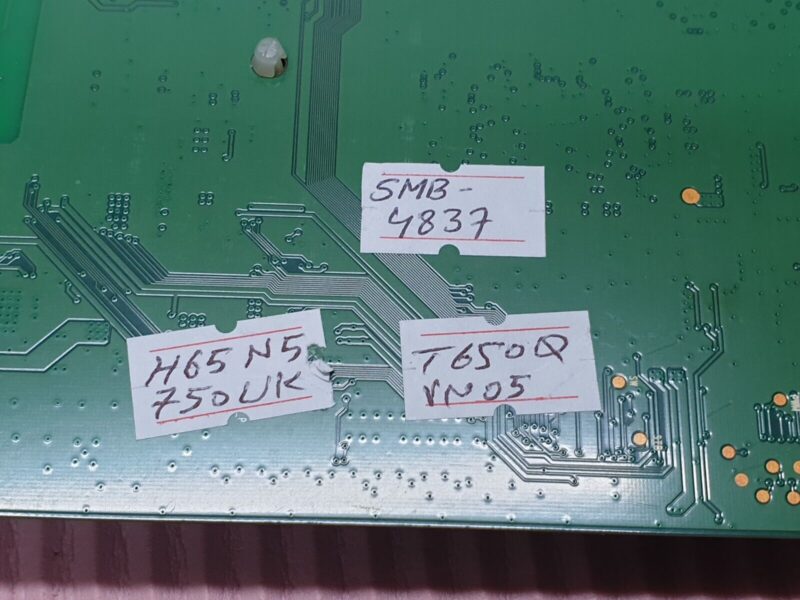 MAIN AV BOARD MB HISENSE H65N5750UK LED TV RSAG7.820.7412/ROH SCREEN:T650QVN05 - Image 5