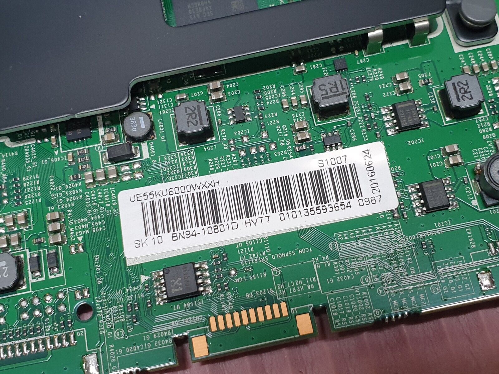 MAIN BOARD MB SAMSUNG UE55KU6000W TV BN41-02528A BN94-10801D SCREEN:CY-GK055HGLV - Image 3