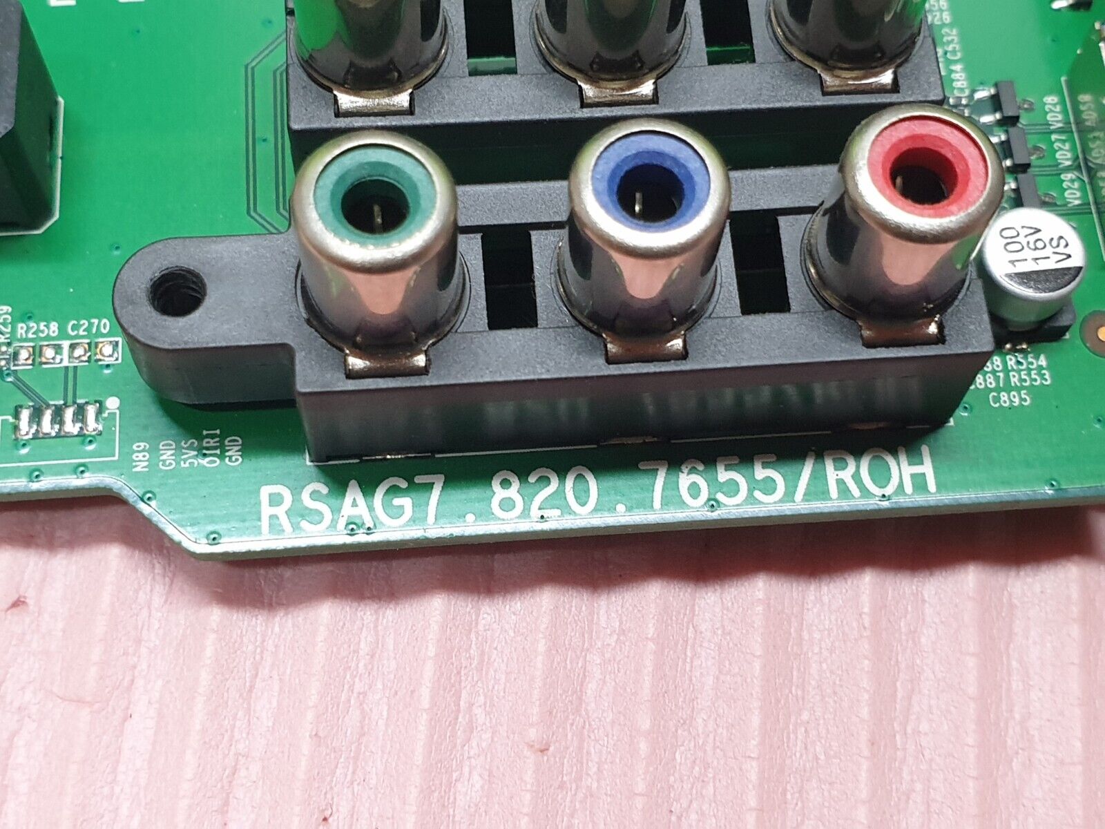 MAIN AV BOARD MB HISENSE H43N5300UK LED TV RSAG7.820.7655/ROH SCREEN:T430QVN03 - Image 3