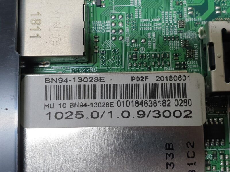 MAIN AV BOARD MB SAMSUNG QE55Q6FNAT TV BN41-02636A BN94-13028E SCREEN:LSF550FF08 - Image 4