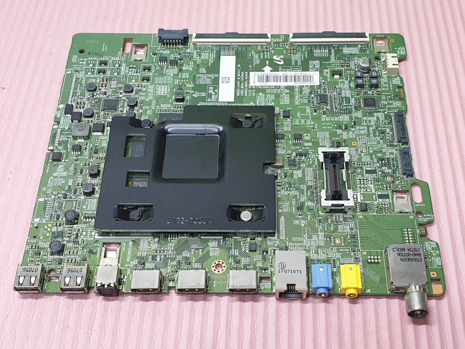 MAIN AV BOARD MB SAMSUNG UE55MU6220K TV BN41-02568A BN94-12571N SCREEN:T550QVR08 - Image 2