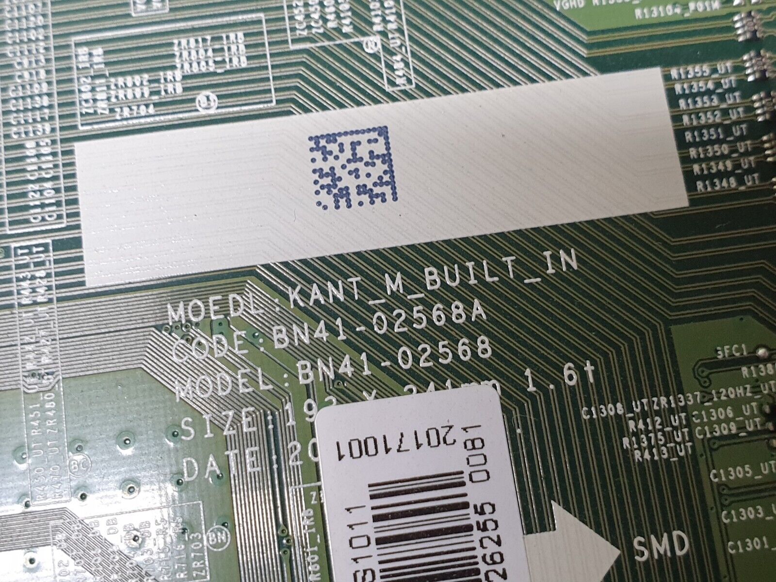 MAIN AV BOARD MB SAMSUNG UE55MU6220K TV BN41-02568A BN94-12571N SCREEN:T550QVR08 - Image 4