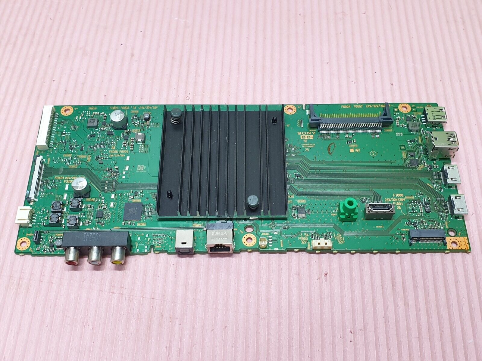MAIN AV BOARD MB SONY KD-55XG7002 TV 1-983-119-12 YA03092AA SCREEN:LSY550FF04