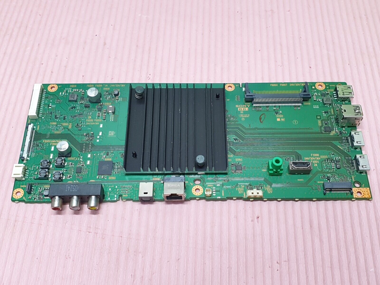 MAIN AV BOARD MB SONY KD-55XG7002 TV 1-983-119-12 YA03092AA SCREEN:LSY550FF04 - Image 2