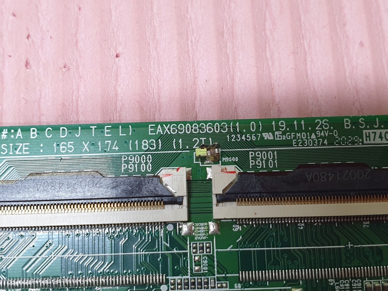 MAIN AV BOARD MB LG 55NANO816NA TV EAX69083603 1.0 EBT66455503 SCREEN:LC550EQ9 - Image 3