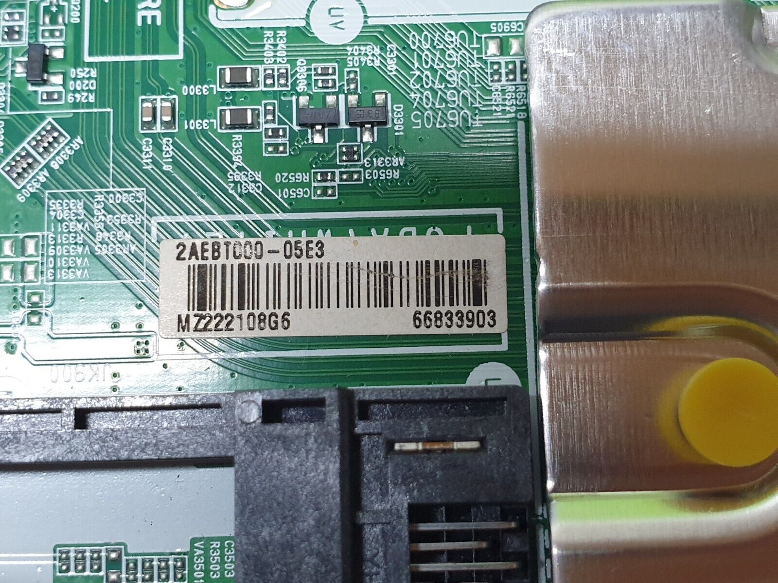 MAIN AV BOARD MB LG 43UP75006LF TV EAX69715102 1.0 EBT66833903 SCREEN:HV430QUB - Image 4