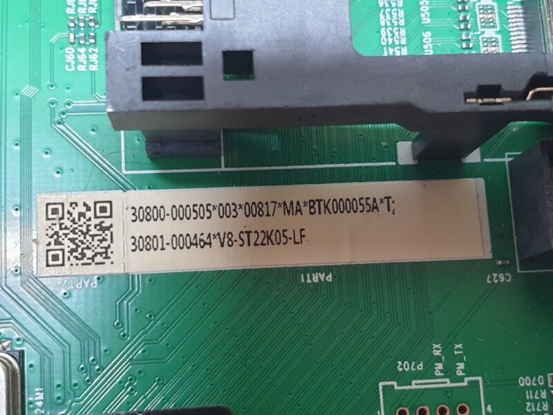 MAIN AV BOARD MB TCL 55RP620K 55" LED TV 40-MS22G1-MAC2HG  SCREEN:ST5461D12-4 - Image 4