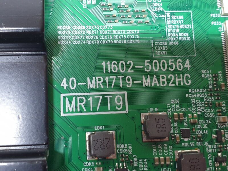 MAIN AV BOARD MB TCL 65RP630K 65" LED TV 40-MR17T9-MAB2HG  SCREEN:ST6451D06-3 - Image 3