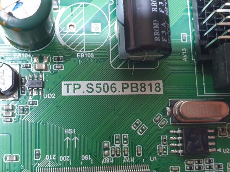 MAIN AV BOARD MB PROSCAN PLDED3274-UK-B TV TP.S506.PB818 SCREEN:HV320WHB-N80 - Image 3