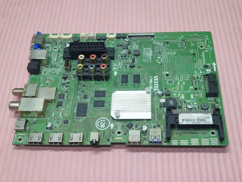 MAIN AV BOARD MB TOSHIBA 49U5766DB 49" LED TV 17MB120 23451084 SCREEN:LSC490FN02 - Image 2