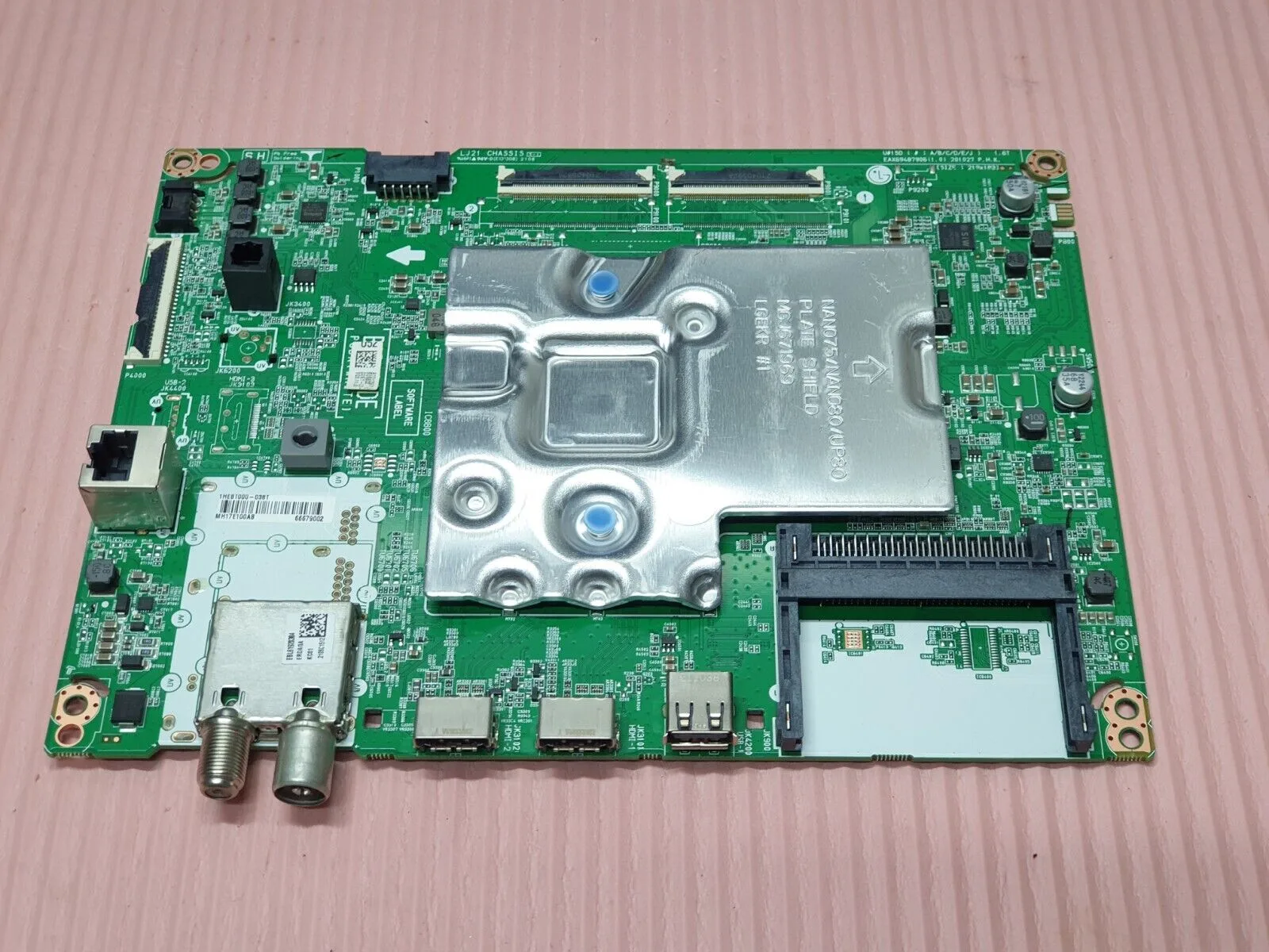 MAIN BOARD MB LG 55UP78006LB TV EAX69487906 (1.0) EBT66679002 SCREEN:LC550EQC