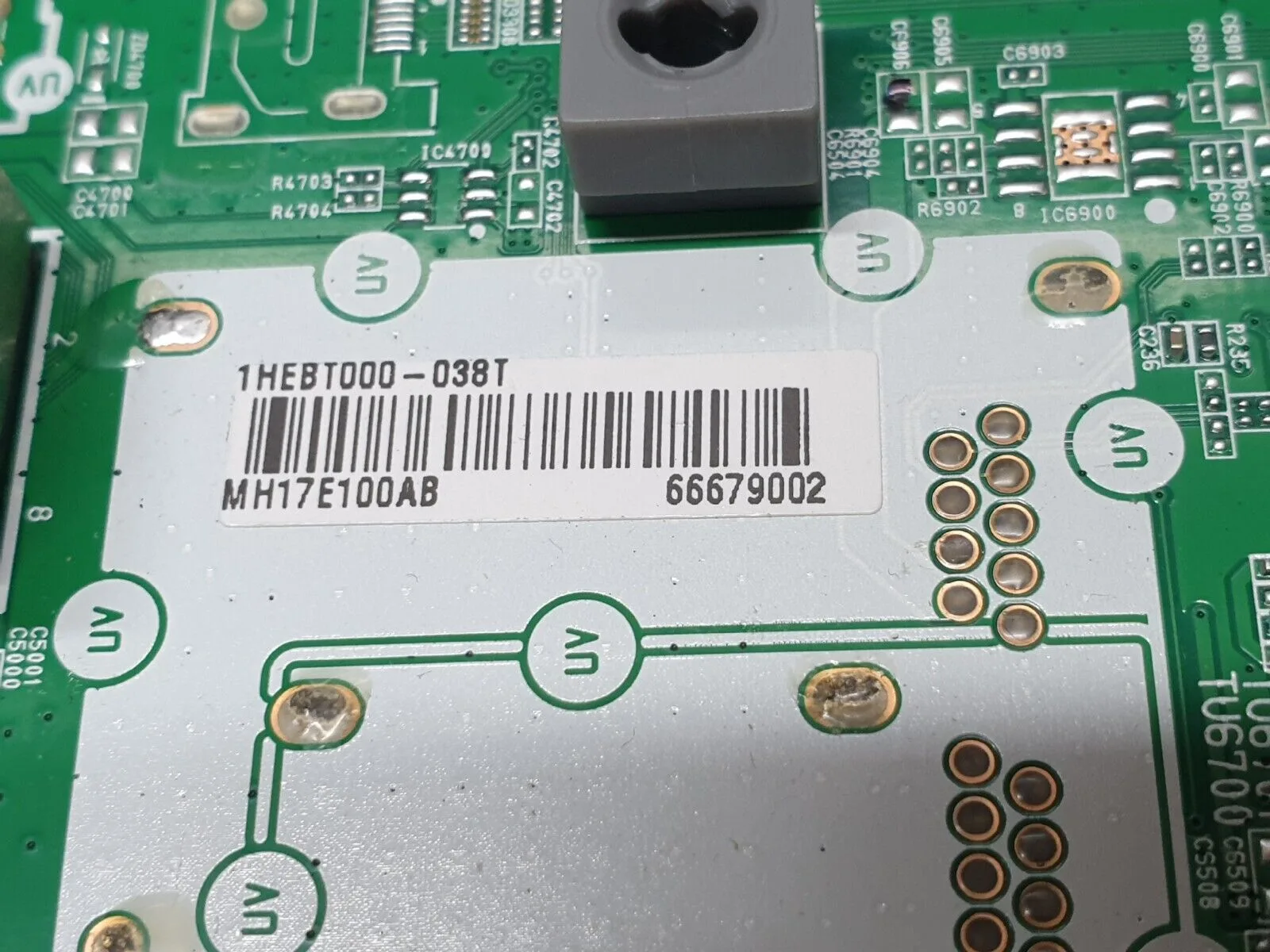 MAIN BOARD MB LG 55UP78006LB TV EAX69487906 (1.0) EBT66679002 SCREEN:LC550EQC - Image 3