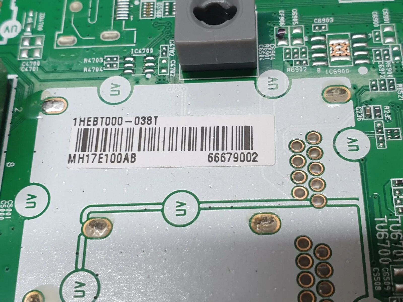 MAIN BOARD MB LG 55UP78006LB TV EAX69487906 (1.0) EBT66679002 SCREEN:LC550EQC - Image 4