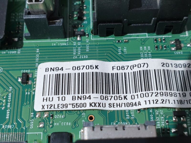 MAIN BOARD MB SAMSUNG UE39F5500AK TV BN41-01958A BN94-06705K SCREEN:V390HJ4-PE1 - Image 4