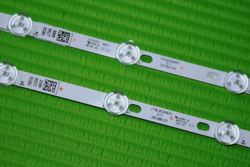 LED BACKLIGHT SET FOR LT-32C896 TX-32E302B LT-32C670 TV 17DLB32NER1 ETI 30099527 - Image 2
