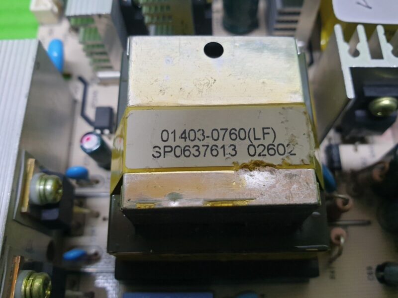 POWER SUPPLY BOARD PSU FOR HUMAX LU23-TD2 LU23-TD1 TV 01403-0760 PW613S REV 1.0 - Image 5