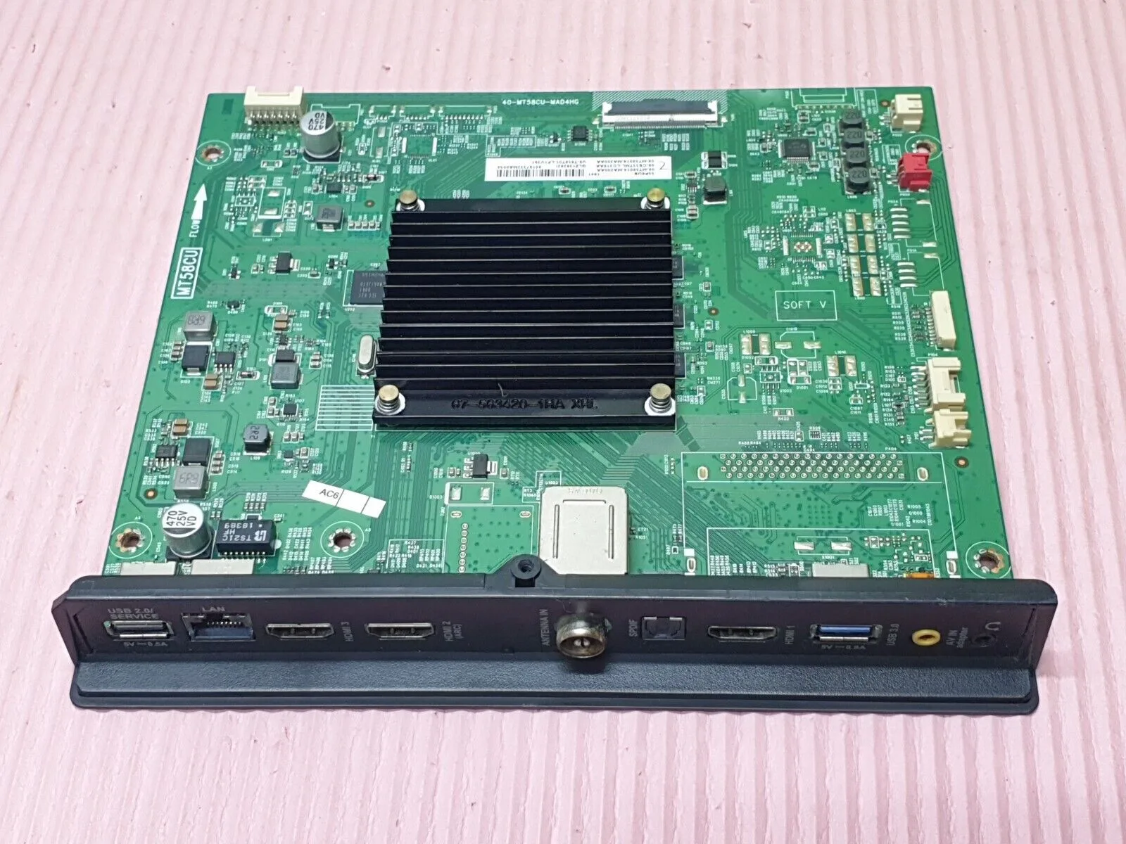 'MAIN AV BOARD MB TCL 55P6US 55" LED TV 40-MT58CU-MAD4HG  SCREEN:ST5461D07 - Image 2