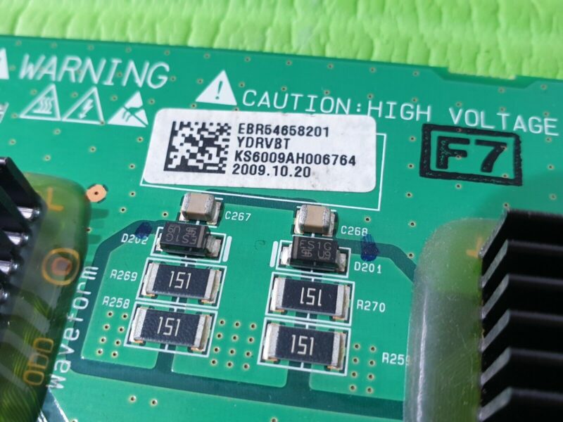 BUFFER BOARD FOR LG 60PS8000  60PS8000-ZA 60" TV EAX54658001 EBR54658201 REV:L - Image 4