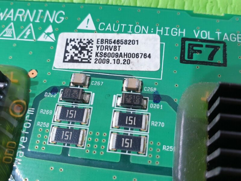 BUFFER BOARD FOR LG 60PS8000  60PS8000-ZA 60" TV EAX54658001 EBR54658201 REV:L - Image 5