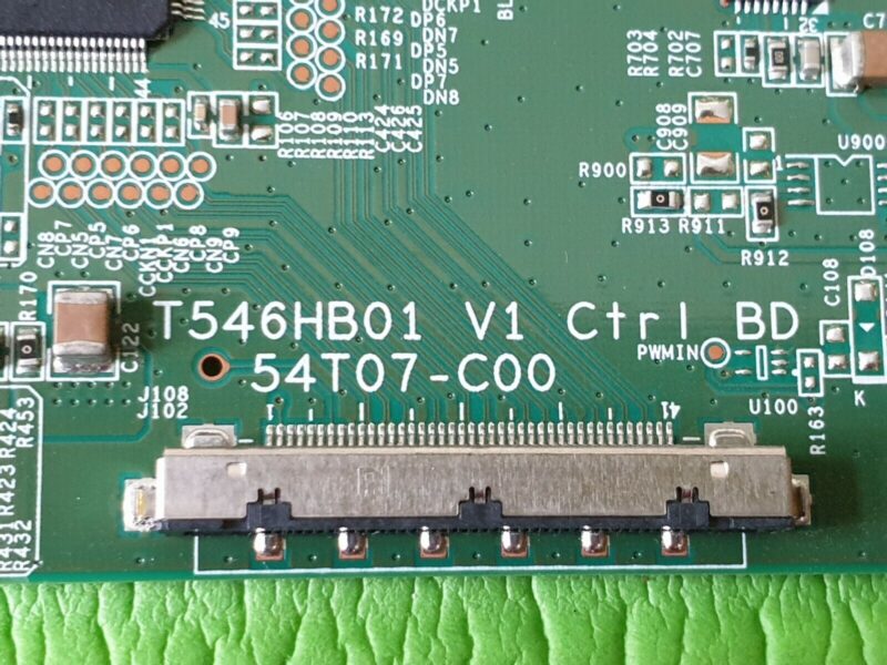 TCON LVDS FOR BUSH LC-55G77A LC-55G77A 55" TV 54T07-C00 T546HB01 V1 5554T01C10 - Image 3